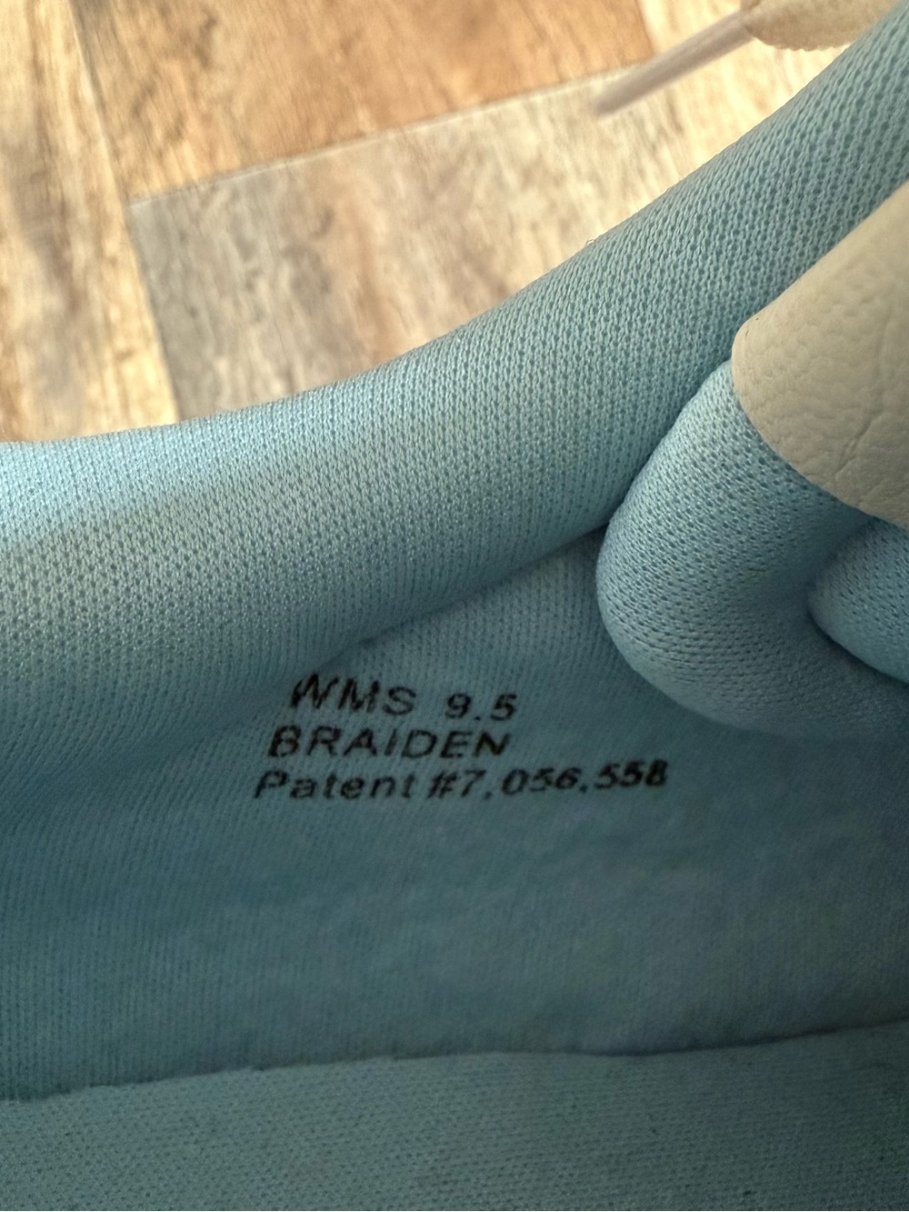 DV by Dolce Vita Light Blue and Cream Canvas Sneakers - Picture 4 of 4
